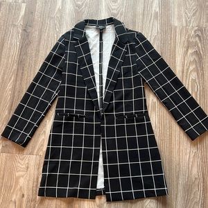 Checkered Blazer
